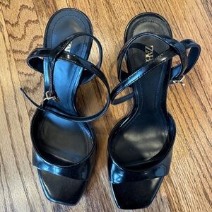 Zara Black Heels